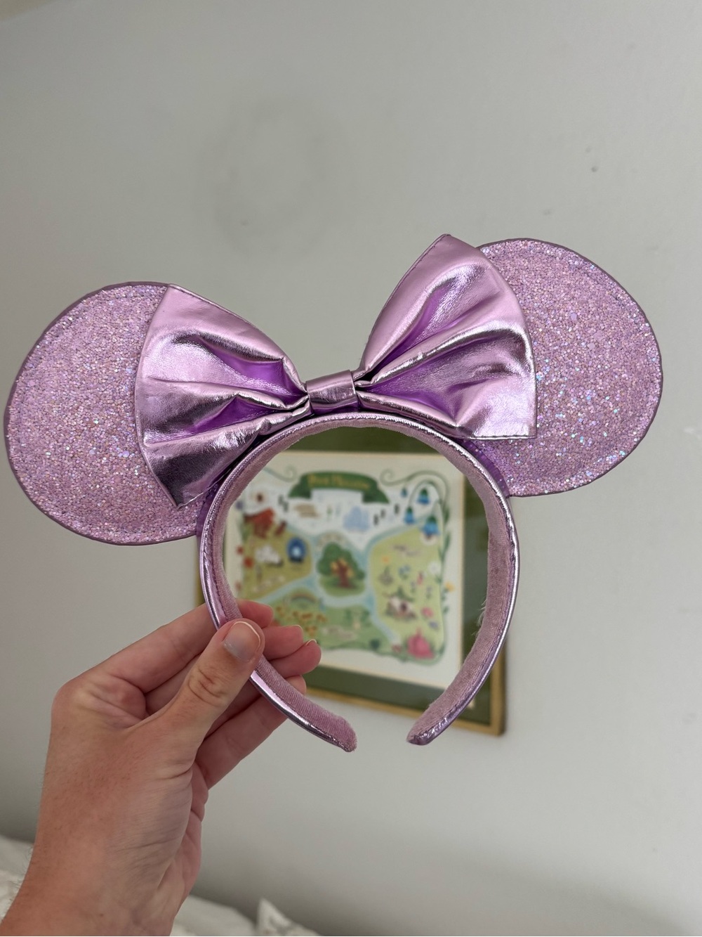 official disney purple minnie ears